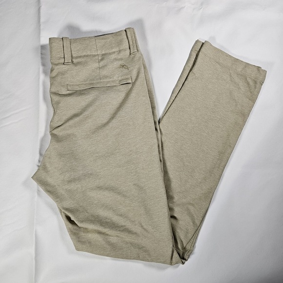 Tommy Bahama Other - Tommy Bahama Men's 30x32 Beige Performance Golf Chino Pants Flat Front